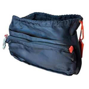 TINTAMER Black Toiletry Bag Pouch Drawstrings VIP Intelligent